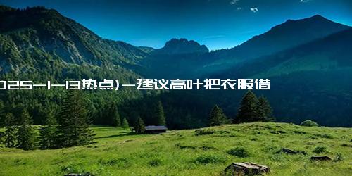 (2025-1-13热点)-建议高叶把衣服借给偷吃饼干的沈腾 礼服设计仿佛一支巨型钢笔，网友纷纷调侃！